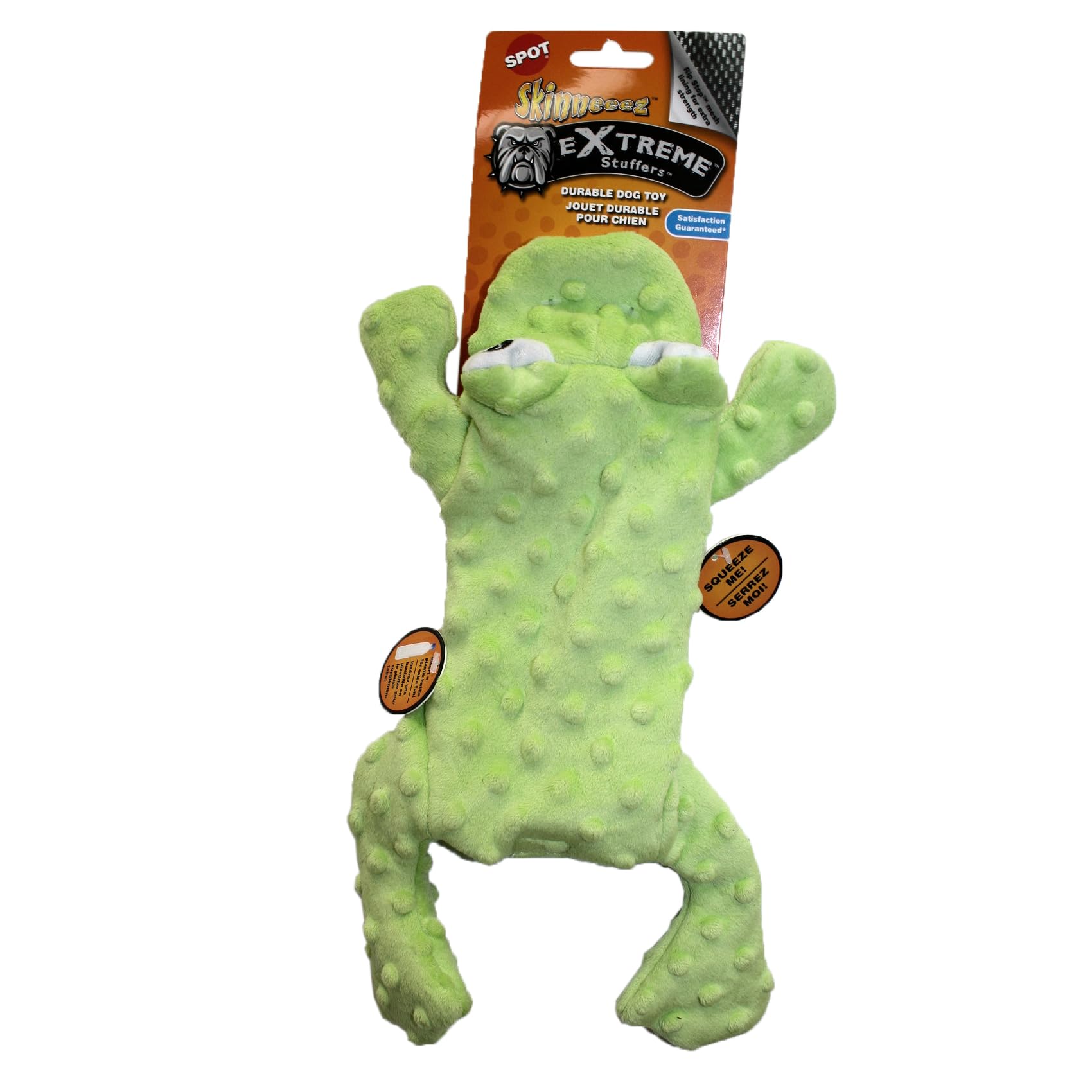 Pet Supplies : SPOT Skinneeez Extreme Stuffers Frog